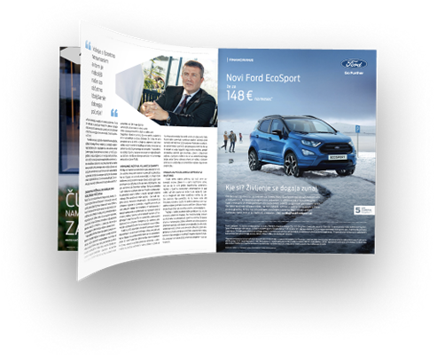 Te zanimajo starejše revije Ford Magazine?